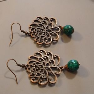 Necklace and matching earrings